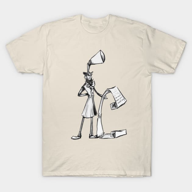 Abe Lincoln T-Shirt by obillwon